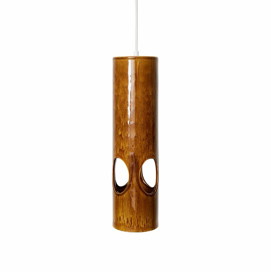 Furniture HKLiving | Ceramic Pendant Lamp Rosewood