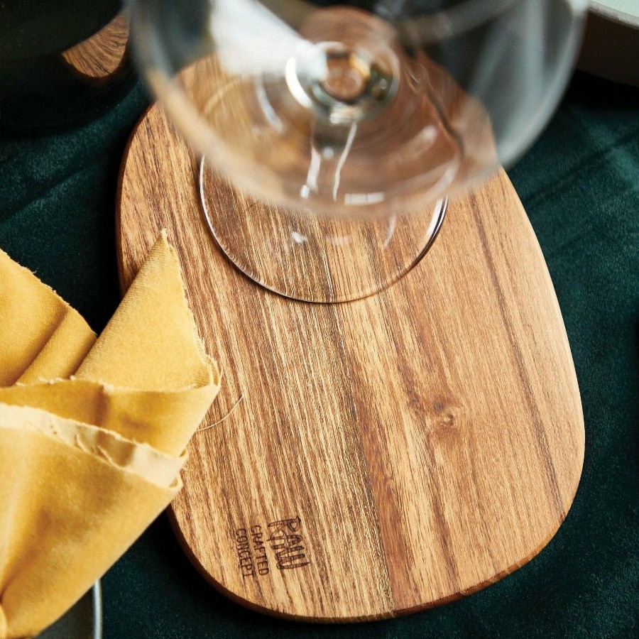 Kitchen & Tableware Aida | Raw Teak Wood Butter Board Set