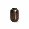 Home Decor HKliving | Brown Chrome Glass Vase