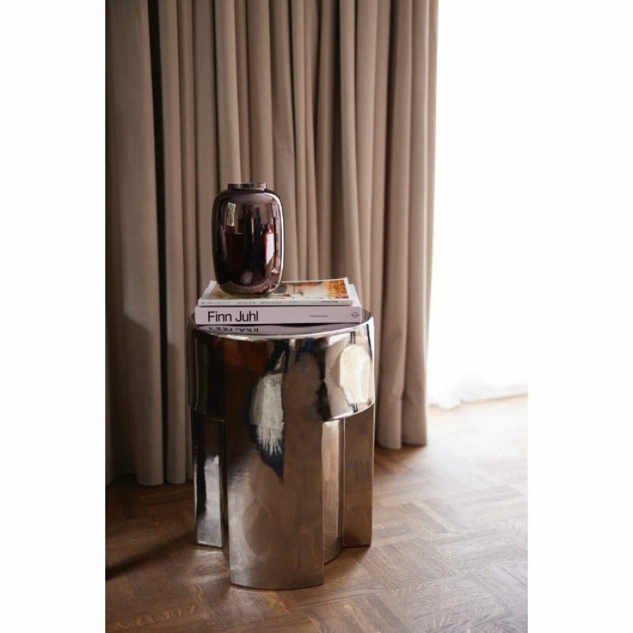 Home Decor HKliving | Brown Chrome Glass Vase