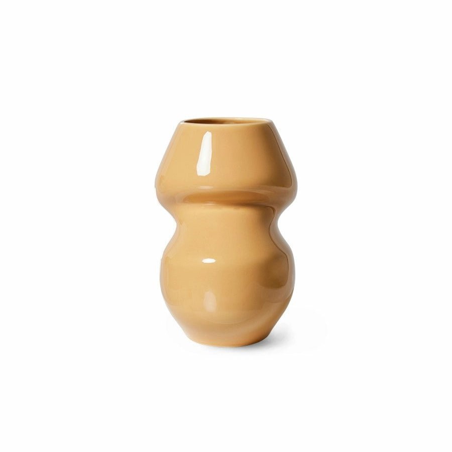 Home Decor HKLiving | Ceramic Vase Organic Cappuccino S