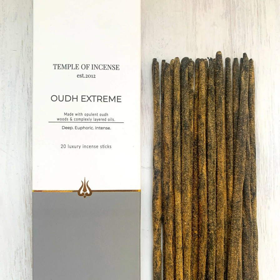 Home Scents Temple of Incense | Oudh Extreme Incense Sticks