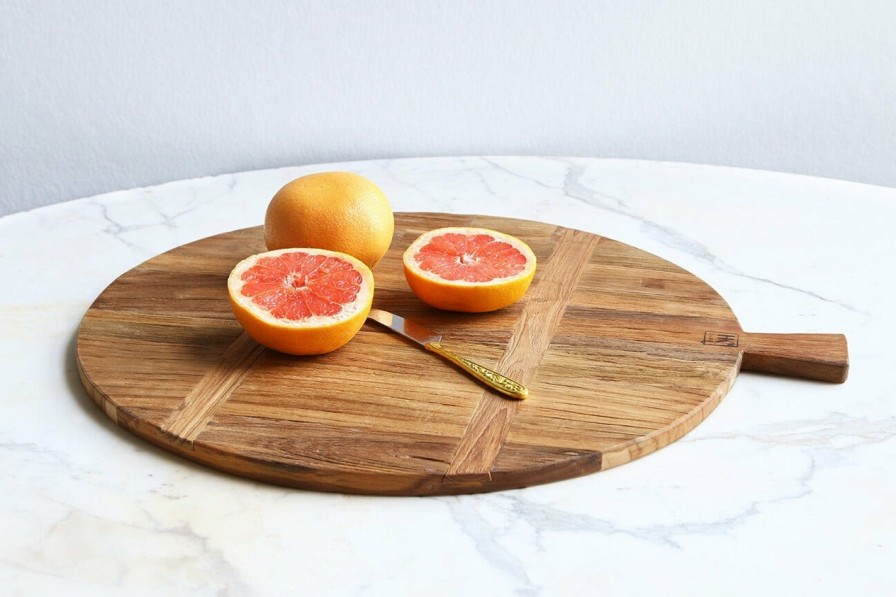 Kitchen & Tableware HKliving | Bread Board Reclaimed Teak Large