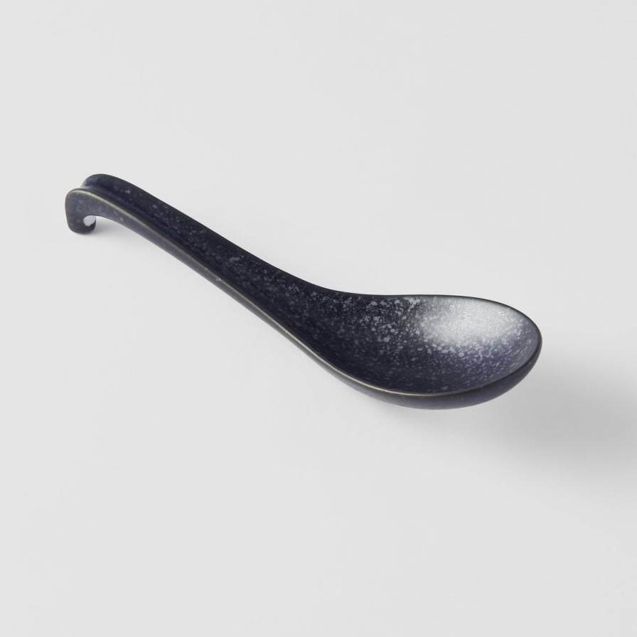 Kitchen & Tableware MIJ | Spoon Large Matt Black