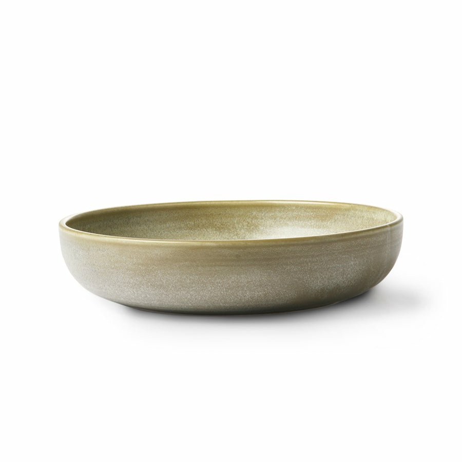 Kitchen & Tableware HKliving | Deep Plate Rustic Green/Grey