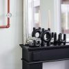 Home Decor Nordal | Toro Candleholder Black Small