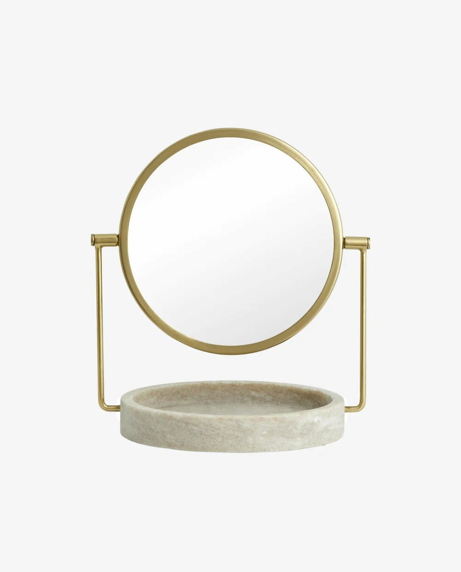 Home Decor Nordal | Haja Table Mirror Golden