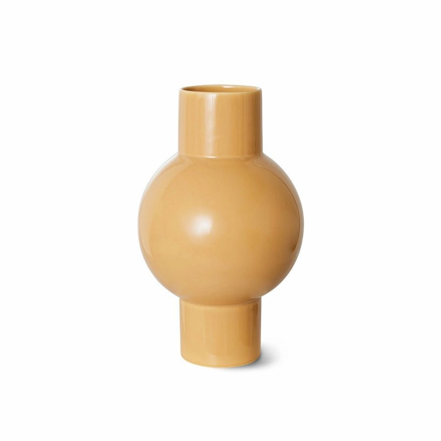 Home Decor HKLiving | Ceramic Vase Cappuccino M