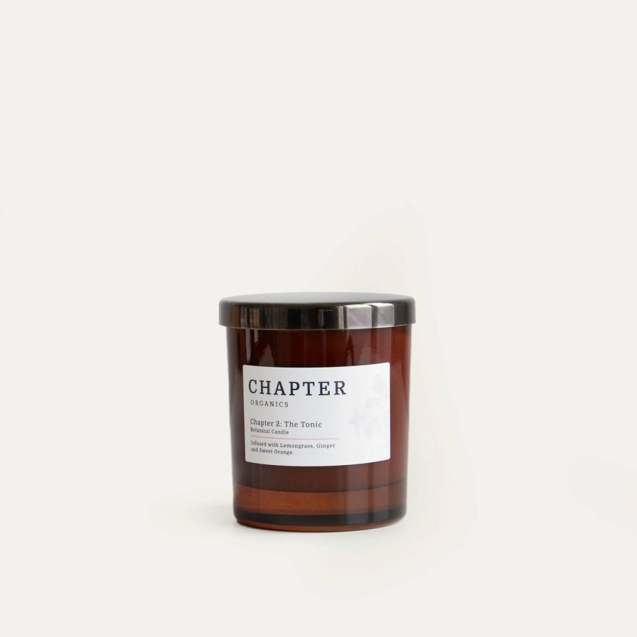 Home Decor Chapter Organics | The Tonic Luxury Natural Aromatherapy Candle