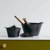 Kitchen & Tableware Nordal | Torc Ceramic Bowl, Brown/Black Glaze