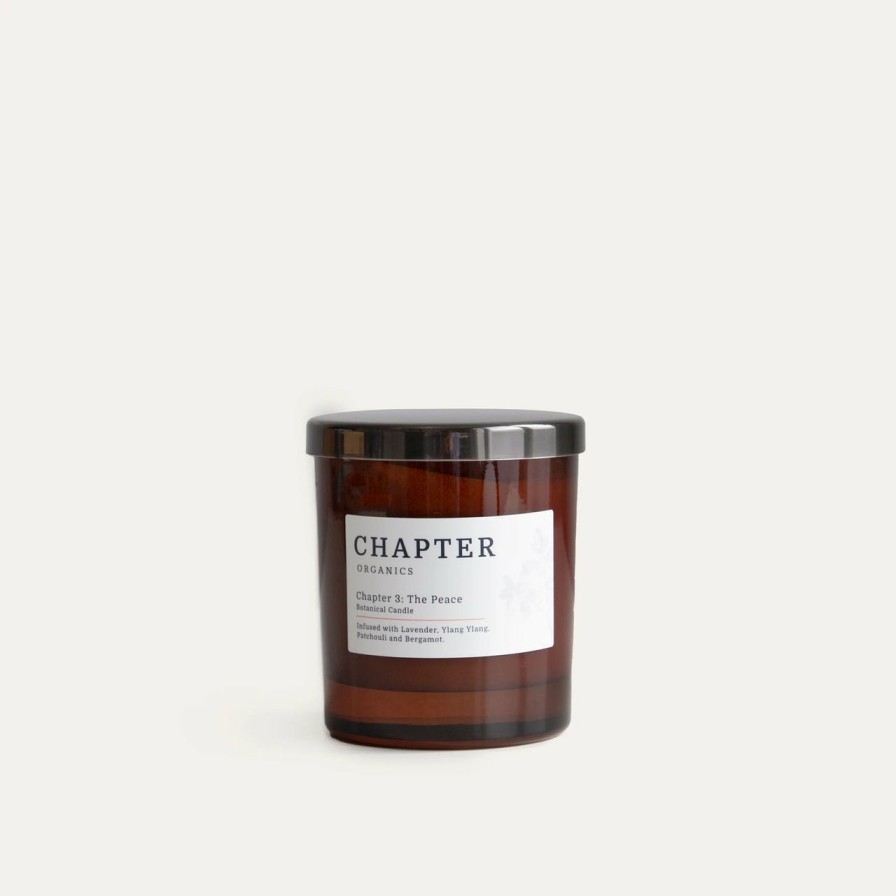 Home Decor Chapter Organics | The Peace Luxury Natural Aromatherapy Candle