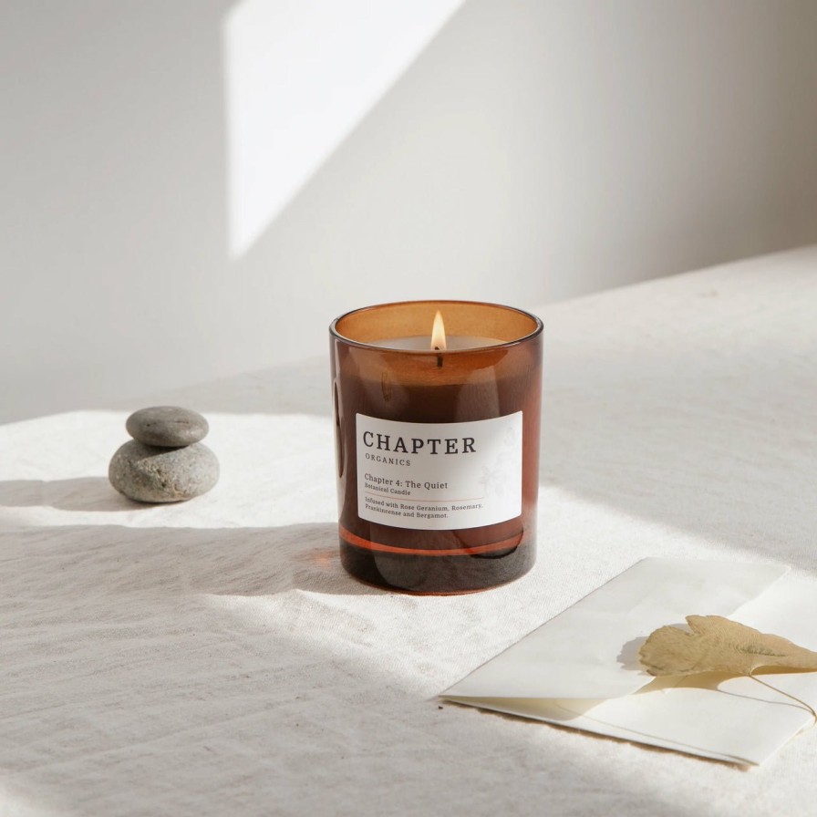 Home Decor Chapter Organics | The Quiet Aromatherapy Luxury Candle