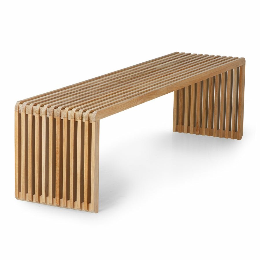 Furniture HKLiving | Slatted Bench Teak L