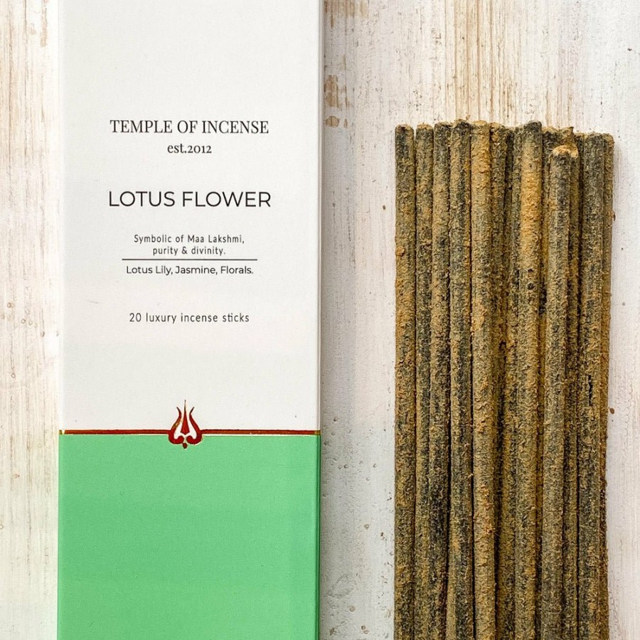 Home Scents Temple of Incense | Lotus Flower Incense Sticks