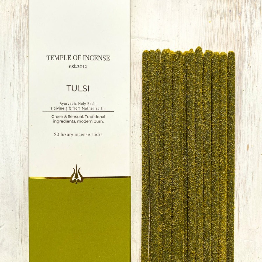 Home Decor Temple of Incense | Tulsi Incense Sticks