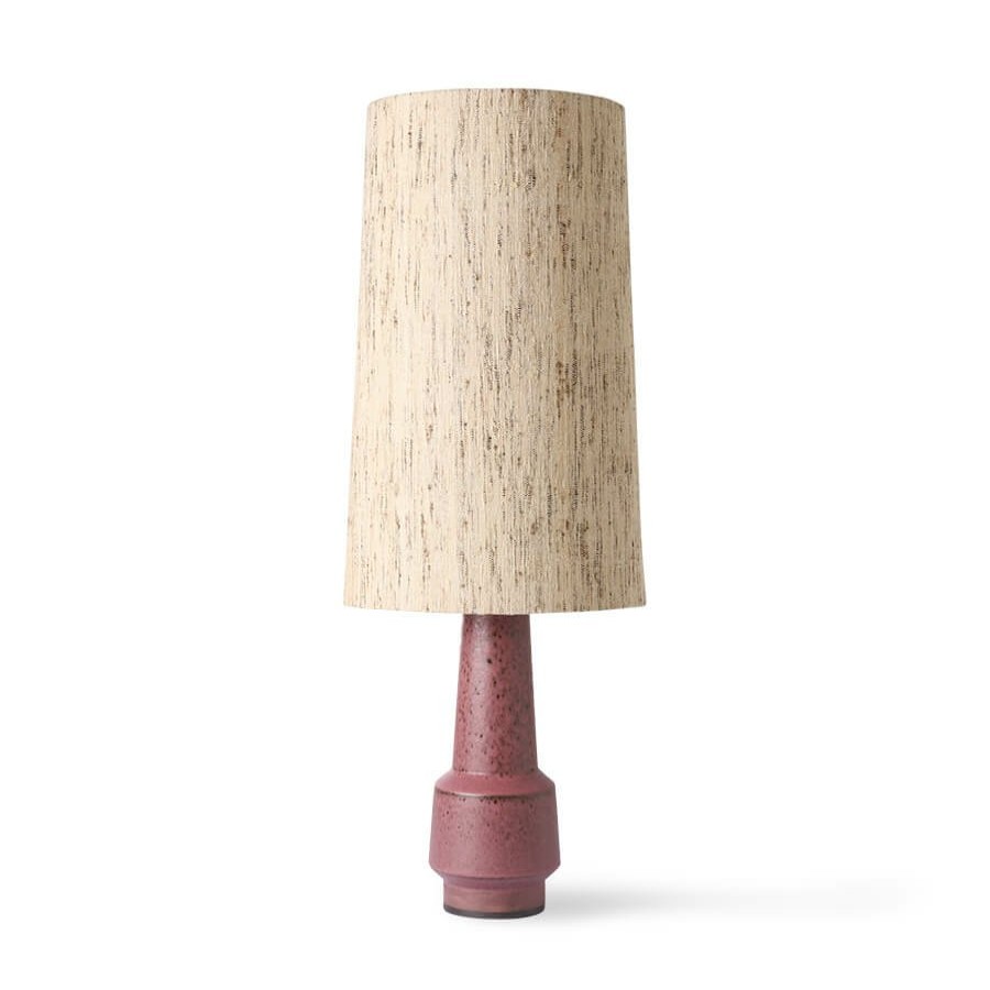 Furniture HKLiving | Retro Stoneware Lamp Base Purple