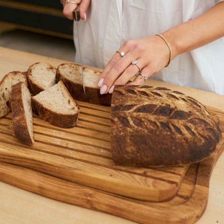 Kitchen & Tableware Aida | Teak Wood Bread Cuttingboard