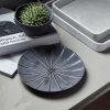 Kitchen & Tableware House Doctor | Lunch Plate Suns Dark Brown