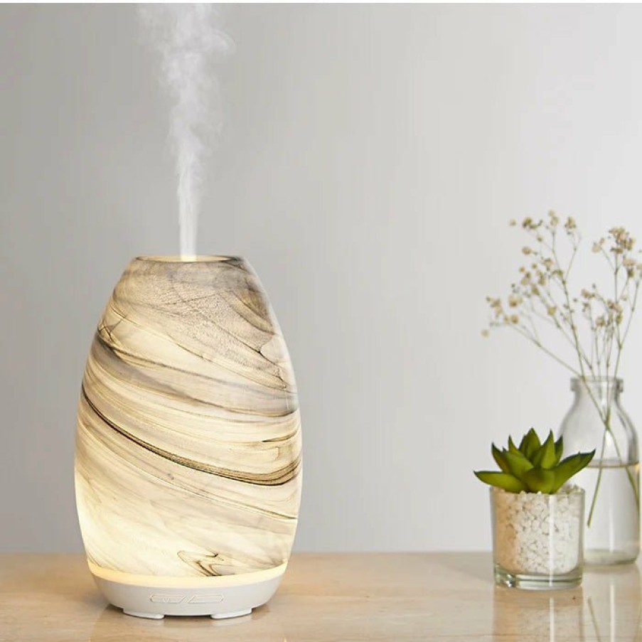 Home Scents MadebyZen | Jasper Black And Grey Aroma Diffuser