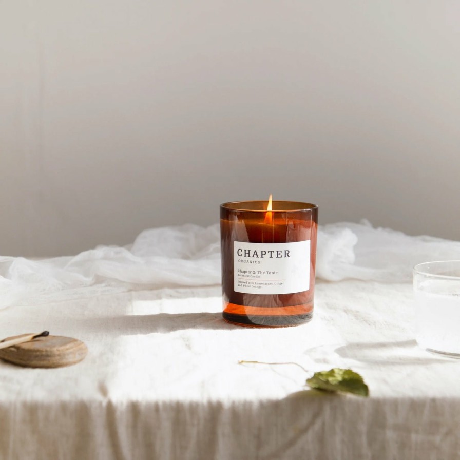 Home Decor Chapter Organics | The Tonic Luxury Natural Aromatherapy Candle