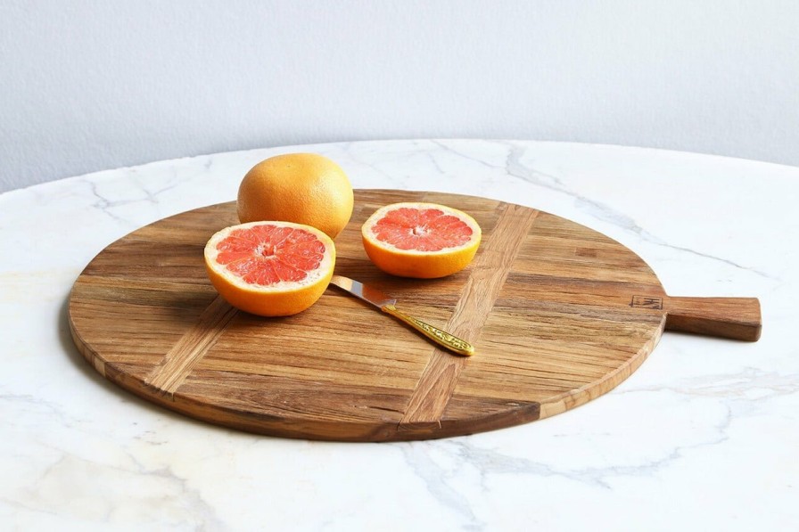 Kitchen & Tableware HKliving | Bread Board Reclaimed Teak Large