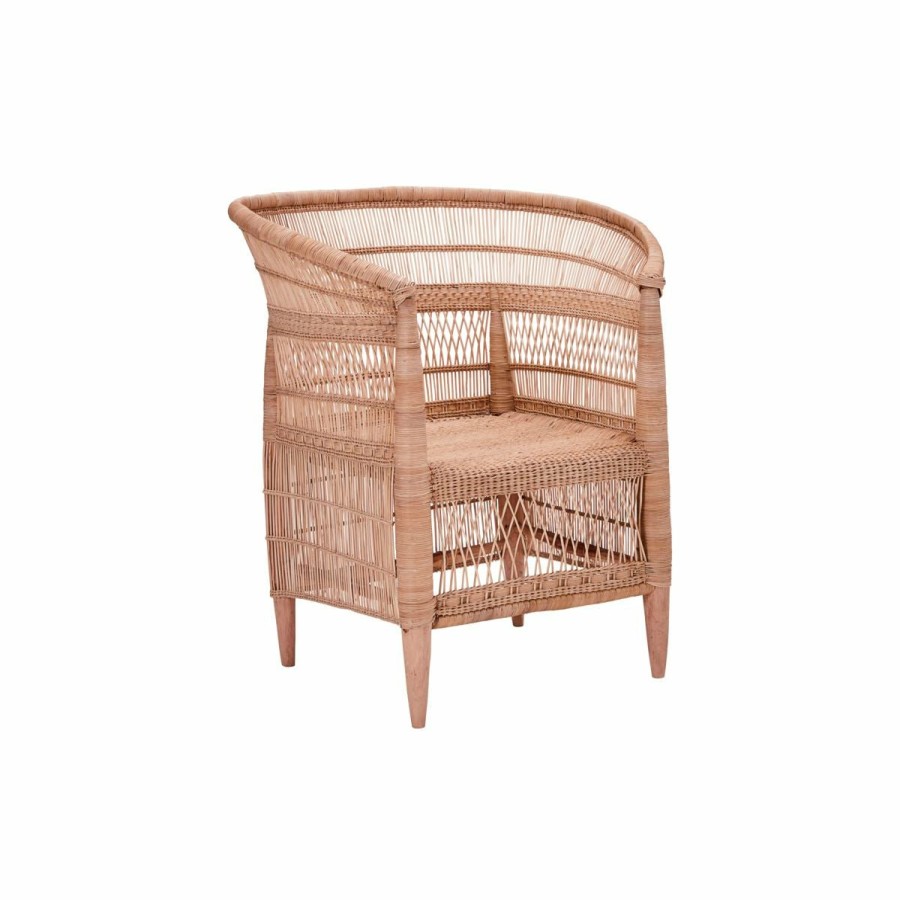 Furniture House Doctor | Chair W Armrest Rika Nature