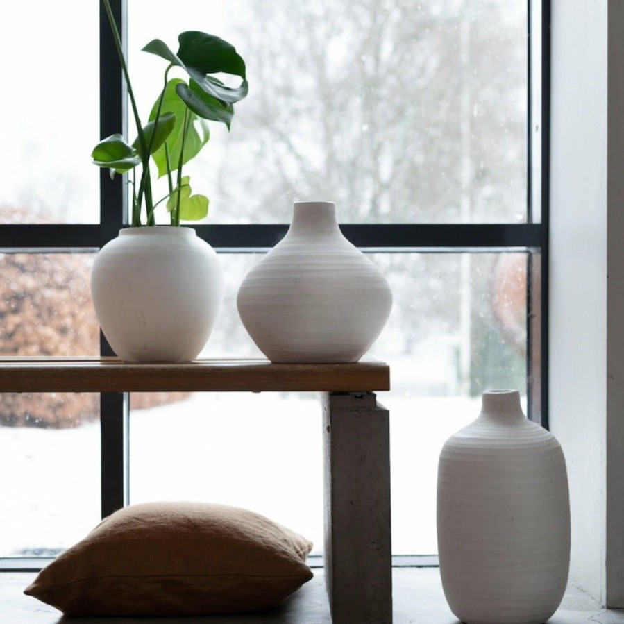 Home Decor WikholmForm | Alba Vase Matt White