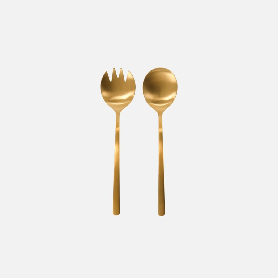 Kitchen & Tableware House Doctor | Golden Salad Servers