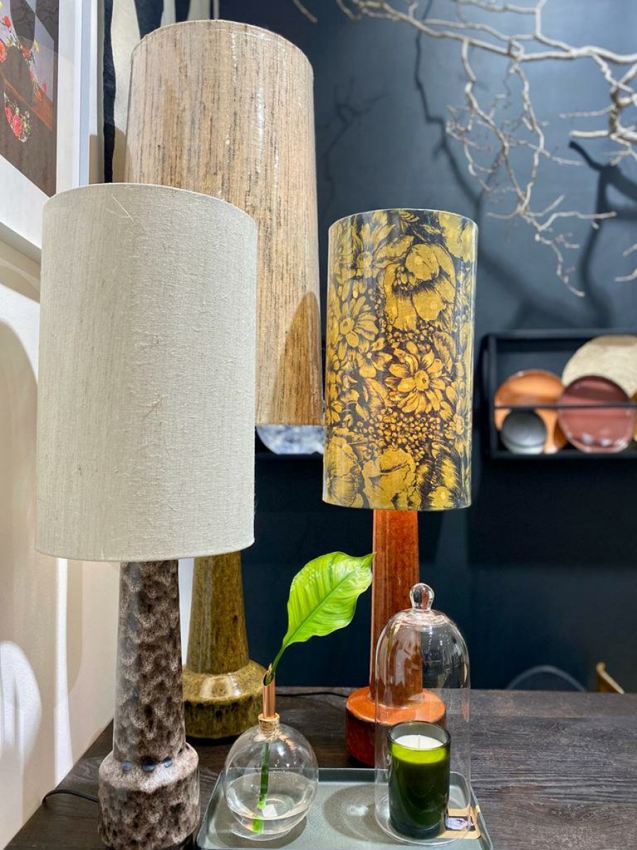 Furniture HKliving | Cylinder Lamp Shade Floral By Doris