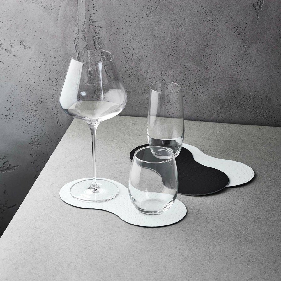 Kitchen & Tableware Aida | Karim Rashid Recycled Leather Coasters Set Of 4