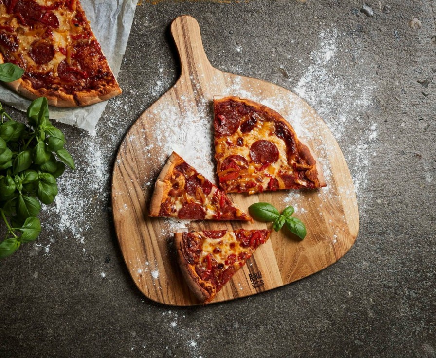 Kitchen & Tableware Aida | Teak Wood Pizza / Serving Board