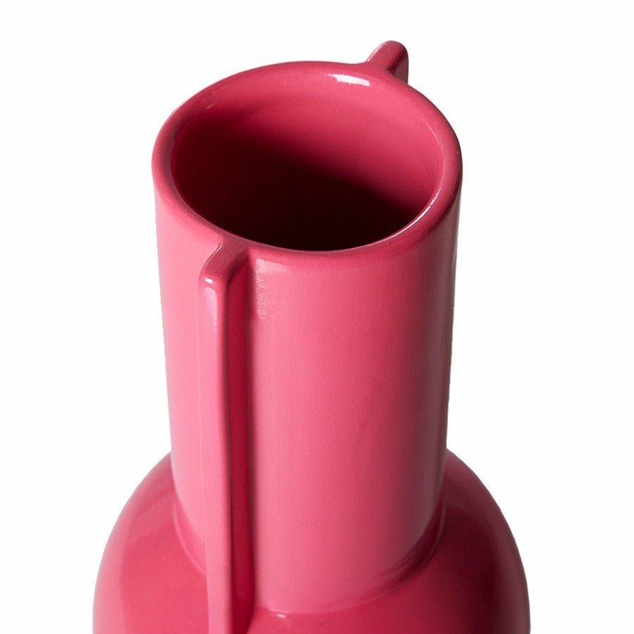 Home Decor HKLiving | Ceramic Vase Hot Pink