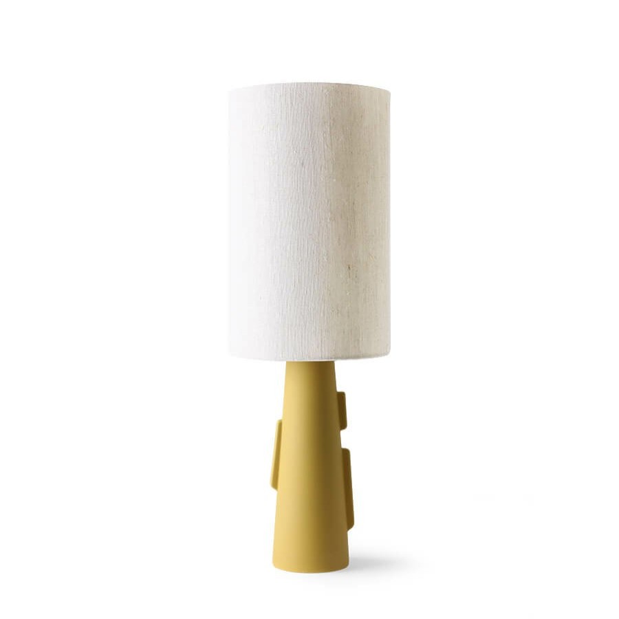 Furniture HKLiving | Cone Lamp Base S With Handles Matt Green