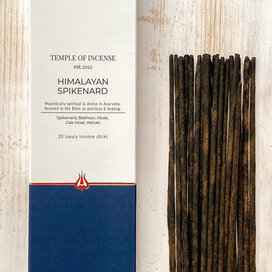 Home Decor Temple of Incense | Himalayan Spikenard Incense Sticks