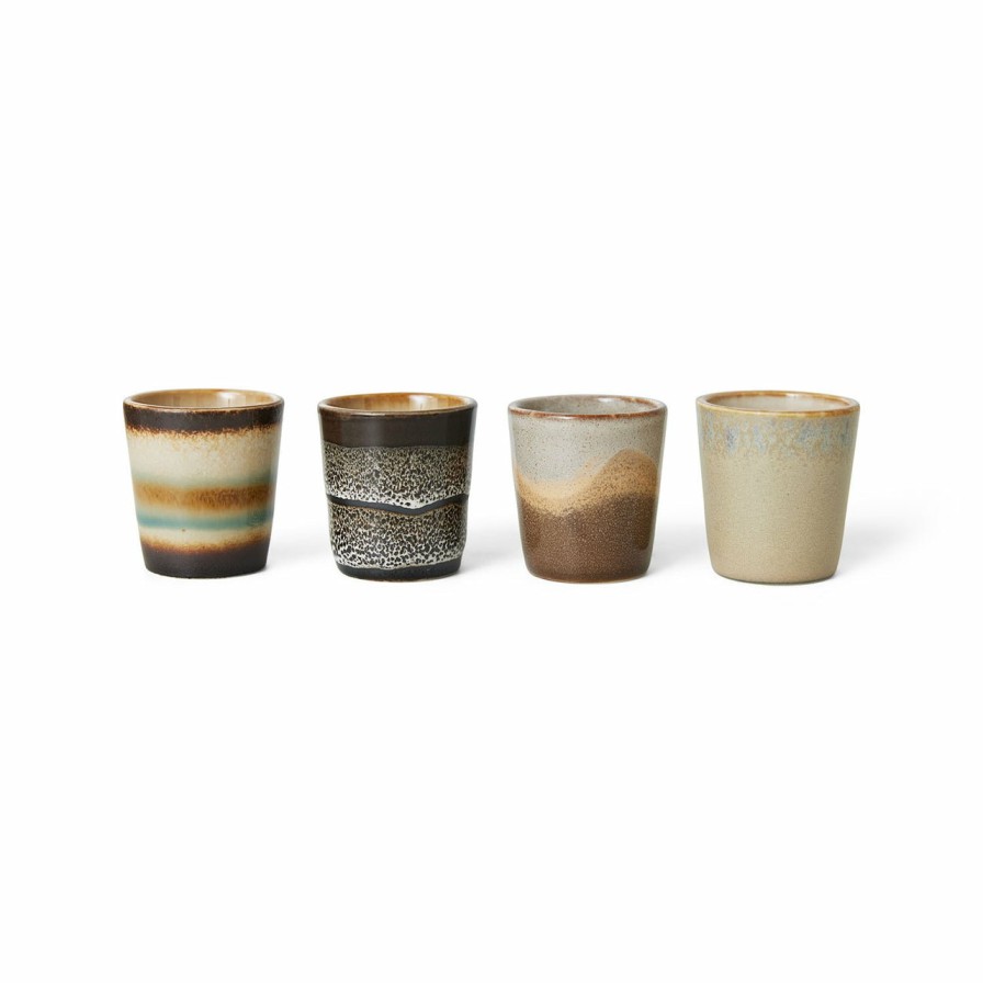 Kitchen & Tableware HKliving | 70S Collection Egg Cups, Set Of 4, Hkliving