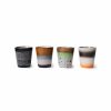 Kitchen & Tableware HKLiving | Ristretto Mugs, Set Of 4, Hkliving 70S Collection