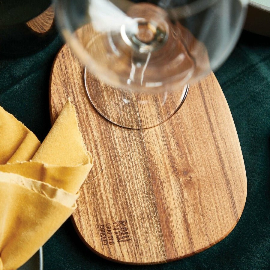 Kitchen & Tableware Aida | Raw Teak Wood Butter Board Set