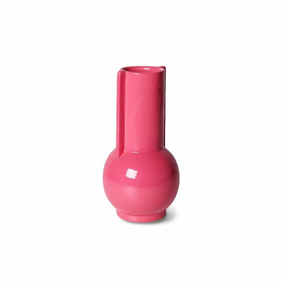 Home Decor HKLiving | Ceramic Vase Hot Pink