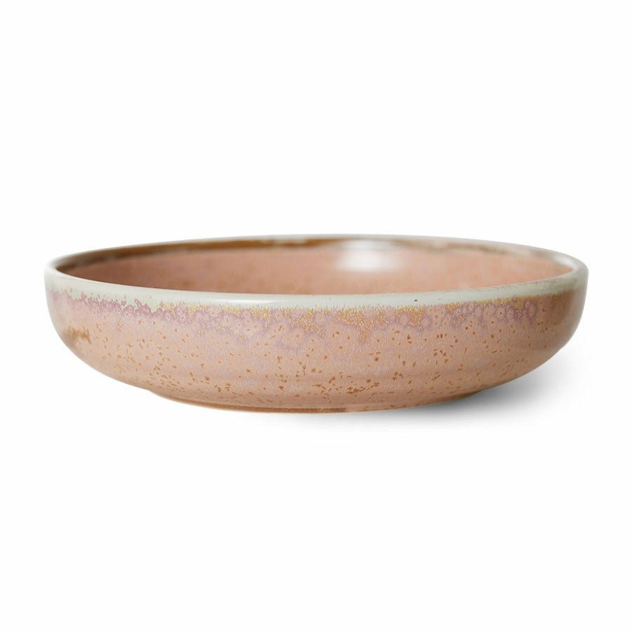 Kitchen & Tableware HKLiving | Deep Plate Rustic Pink L