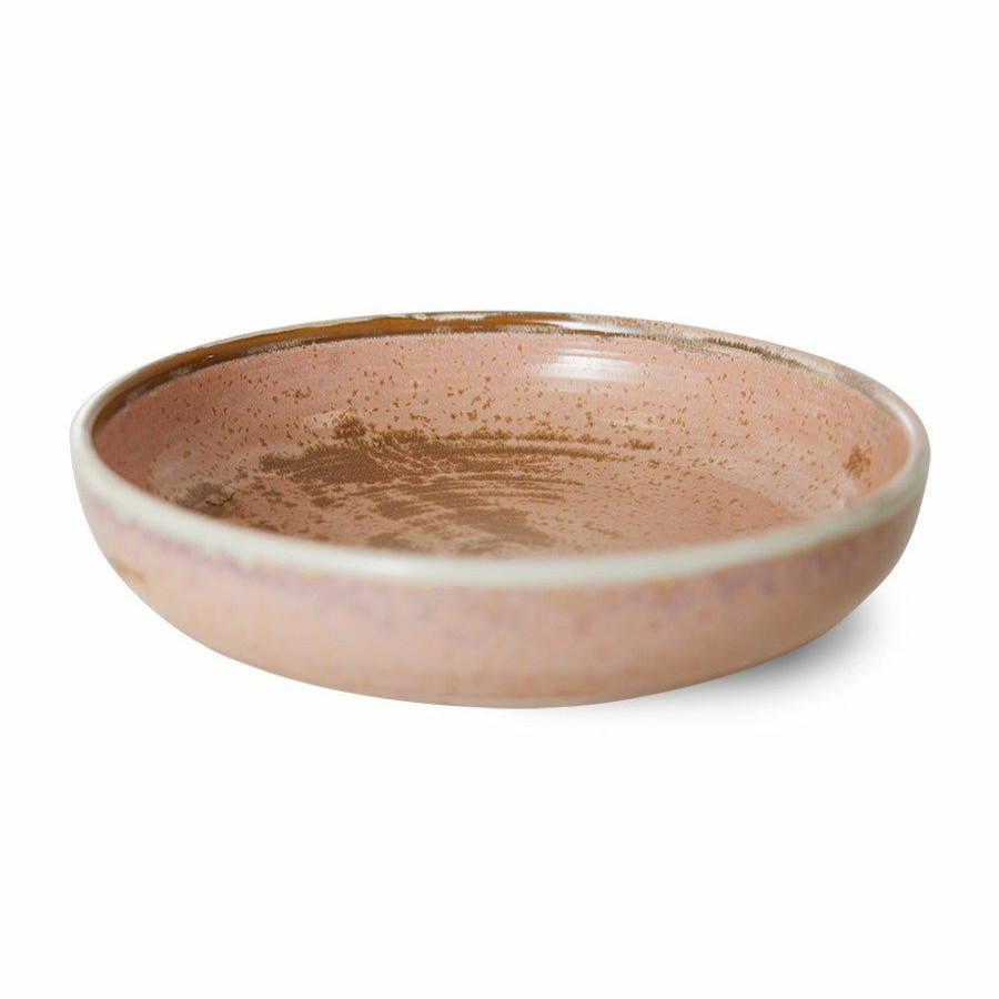 Kitchen & Tableware HKLiving | Deep Plate Rustic Pink L