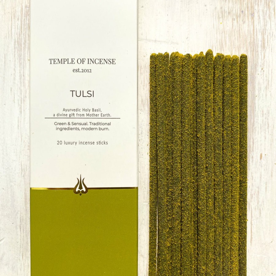 Home Decor Temple of Incense | Tulsi Incense Sticks