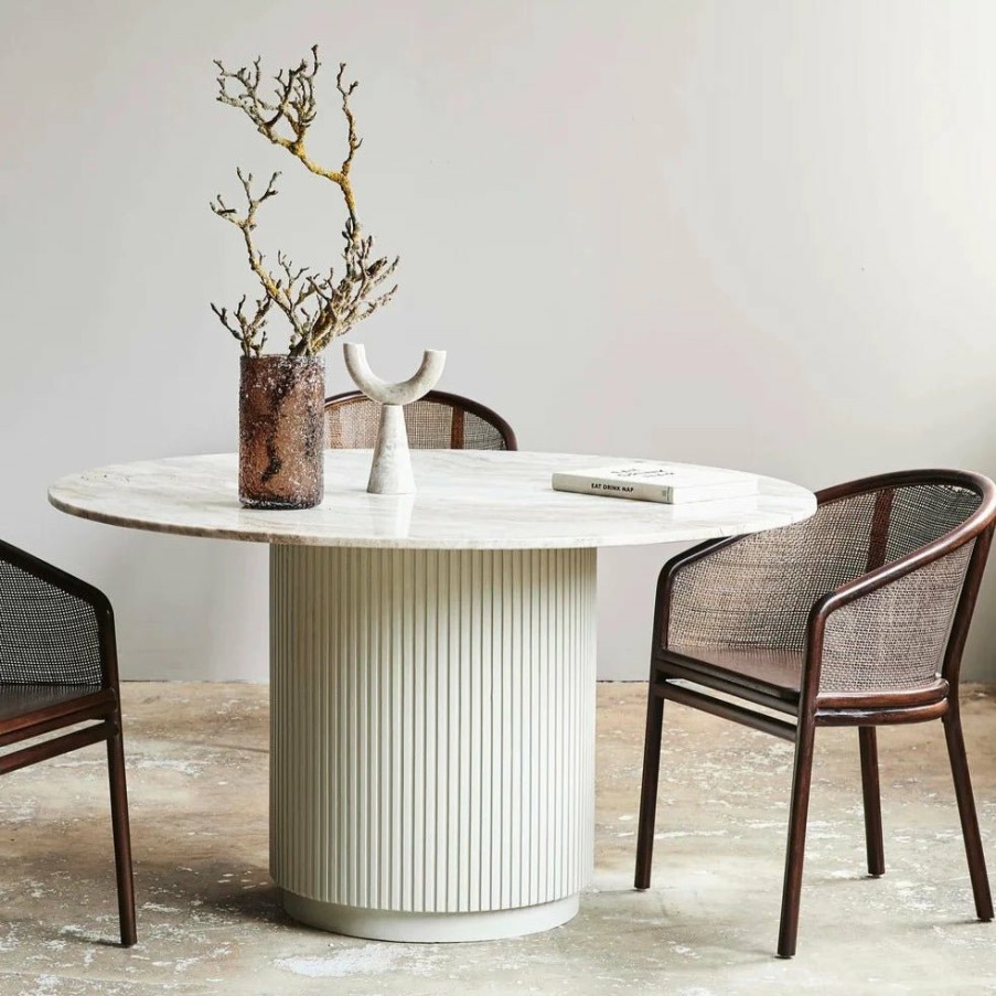 Furniture Nordal | Erie Round Dining Table Marble