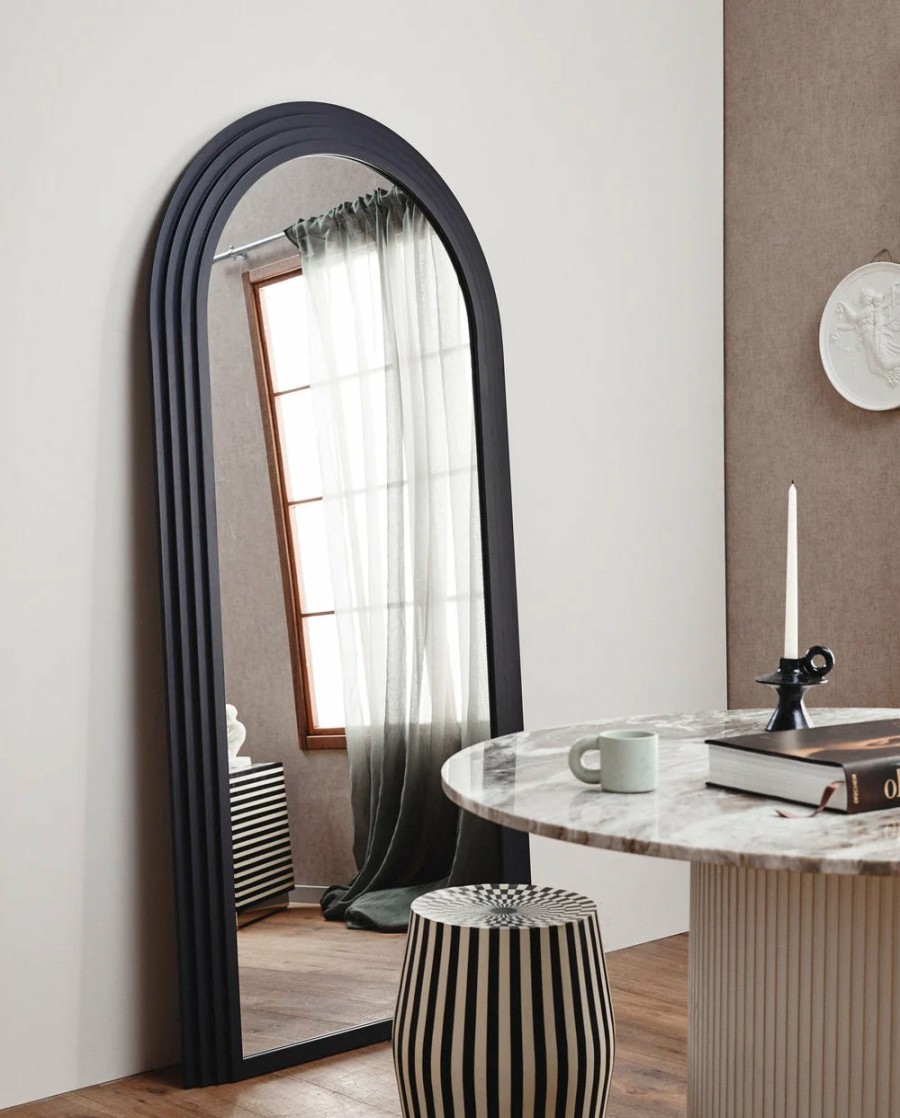 Home Decor Nordal | Falco Mirror Black