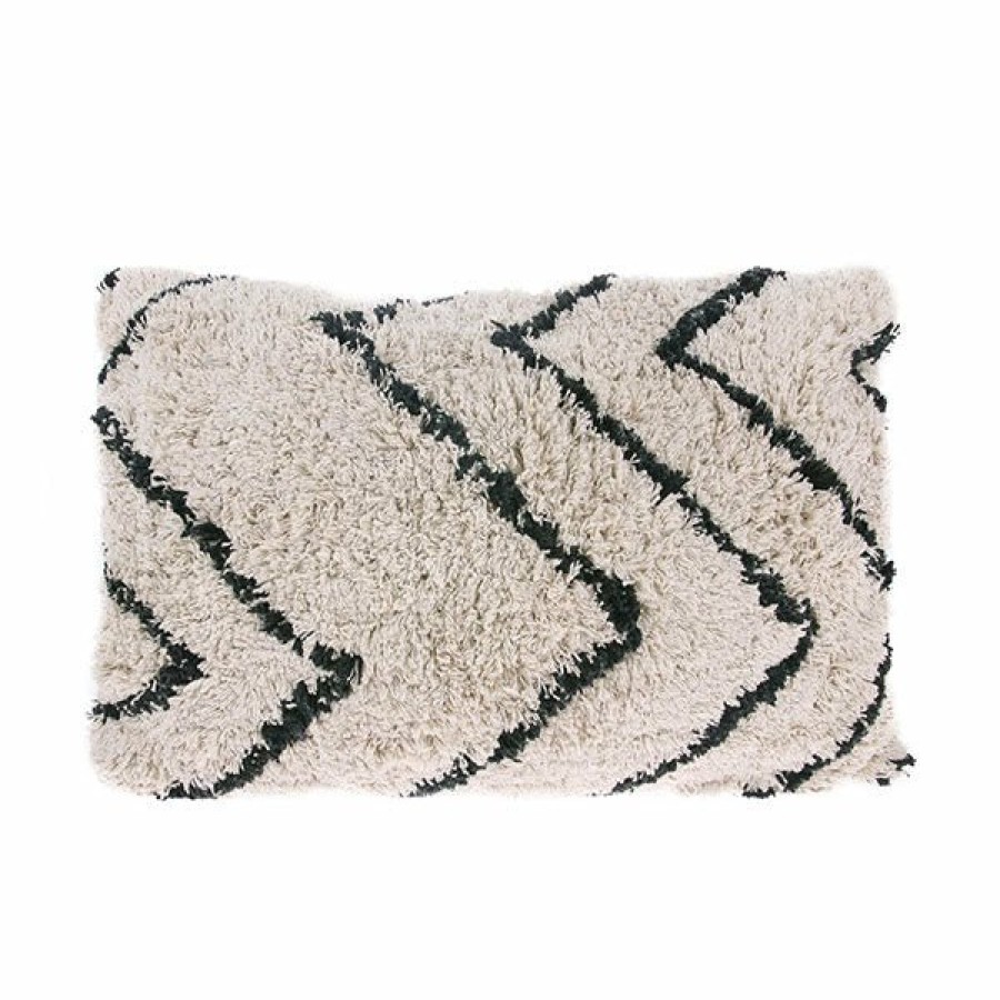 Home Decor HKliving | Cotton Zigzag Cushion (40X60)