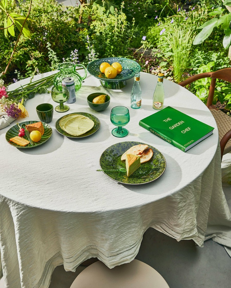 Kitchen & Tableware HKLiving | The Emeralds: Wine Glass Low Olive Green