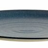 Kitchen & Tableware Nordal | Grainy Dinner Plate Dark Blue